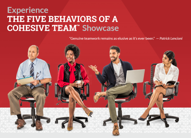 The Five Behaviors Showcase The Five Behaviors Showcase